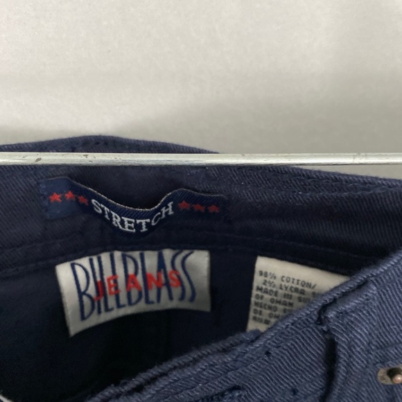 Bill Blass Size 6 Dark Navy Blue High Waist Jeans - Picture 6 of 16